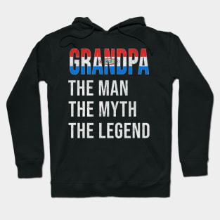 Grand Father Paraguayan Grandpa The Man The Myth The Legend - Gift for Paraguayan Dad With Roots From  Paraguay Hoodie